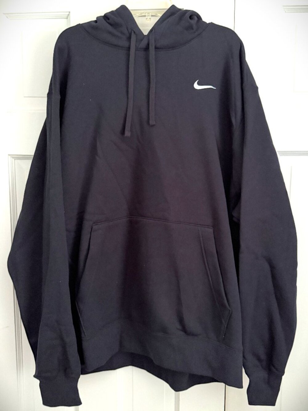 Nike Club Black Pullover Hoodie CJ1611-010 Men’s Size XL New With Tags